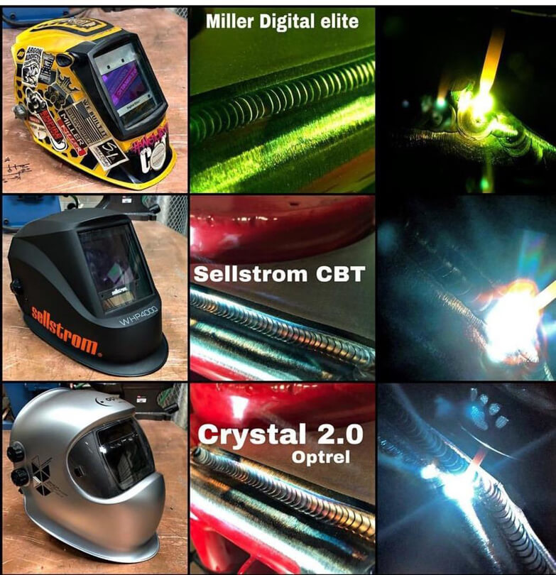 NEW OPTREL Crystal 2.0 Welding Helmet - PAPR NEW OPTREL Crystal 2.0 Welding Helmet - PAPR